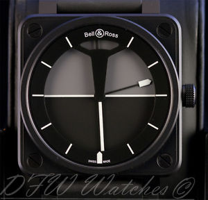 Bell & Ross Horizon BR01-92-SHO BR01 0192 Black PVD NEW 46mm