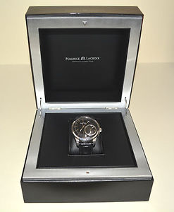 MAURICE LACROIX Herren Armbandu. Pontos-Décentrique GMT, Orginal Box, Certificat