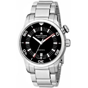 Maurice Lacroix Mens PT6248-SS002-330 Pontos Stainless Steel Automatic Watch