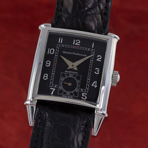 GIRARD PERREGAUX VINTAGE AUTOMATIK STAHL KARRÉE REF 2593 VP: 8950,- EURO