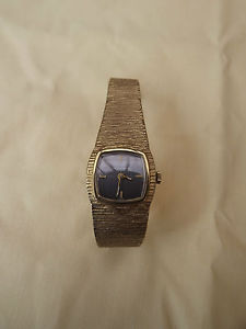 RARE 1974 BULOVA ACCUTRON 18K GOLD LADIES WATCH