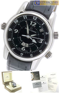 MINT Maurice Lacroix Masterpiece MP6388 Réveil Globe GMT Stainless 43mm Watch