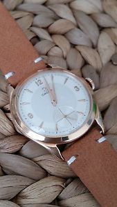Rare Omega ref.2619 cal.265 solid Rose Gold 18K  Like New from 50's