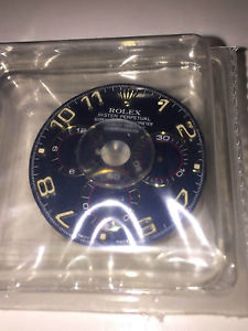 UNWORN ROLEX 18K , DAYTONA DIAL BLUE FITS 116523 & 116528 AND HANDS