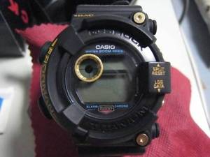 Casio G-SHOCK DW-8200B-9 Gold frogman  **Excellent**  **Rare** From JAPAN**