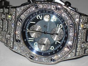 Mens Audemars Piguet Royal Oak Offshore *** Diamonds Everywhere ***
