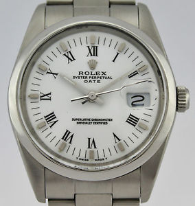 ROLEX OYSTER PERPETUAL DATE 15000