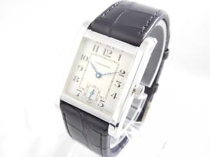 Auth Long Jing L5.669.6 K18WG Wrist Watches DOLCE VITA Square 1926 Re.. K1596224