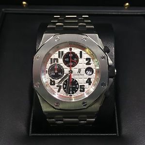 Audemars Piguet Royal Oak Offshore Chronograph Panda 26170ST.OO.1000ST.01 NEW