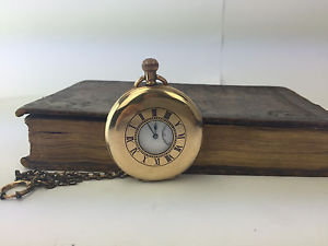 Am. Watch Co. Waltham Taschenuhr 10kt Gold Halbsavonette von 1903