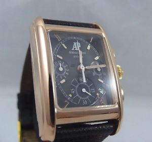 Audemars Piguet Edward 18K Solid Rose Gold Automatic Watch Chronograph BH