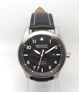 Bremont Solo Pilots Mens 43mm Steel Watch Full Set Solo/WH