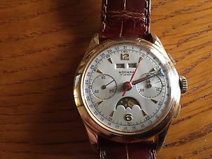 Vintage Rodana Full Calendar Chronograph perpetual with moonphase