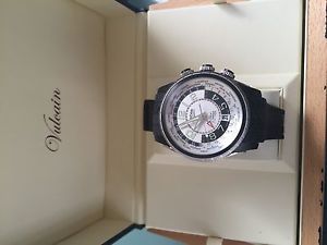 VULCAIN GMT X Treme Steel New Watch Box and papers