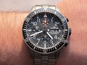 FORTIS DIVERS B-42 COSMONAUTS CHRONOGRAPH AUTOMATIC TITANIUM REF.659.27.141