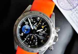 Fortis Official Cosmonauts Space Chronograph ISS Limited Edition, Lemania 5100