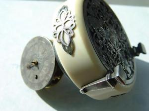 Antique French Silver Fusee Watch Desk 1760 circa