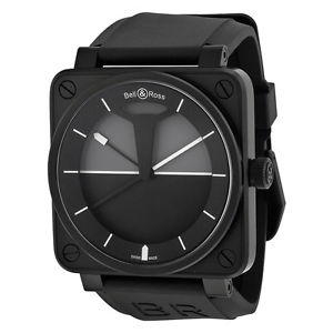 Bell & Ross Luftfahrt BR01-92-Horizon Edelstahl Automatik Herren Armbanduhr