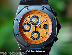 Audemars Piguet Royal Oak Offshore Chronograph Orange Panda Dial PVD, 42mm