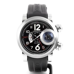 Graham Swordfish Grillo GMT Alarm LMT Edition Men's Luxury Sport Watch