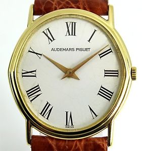 RARE VINTAGE AUDEMARS PIGUET CLASSIC CIRCA 1960 SOLID GOLD 0.750 18K WITH BOX