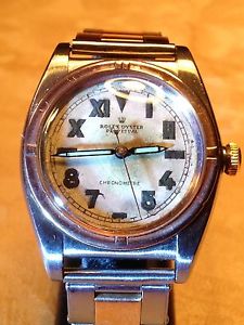 Rolex Bubbleback Bubble back Rosegold/Steel -ORIGINAL California Dial !!!