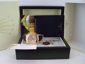 ROLEX - 18kt Gold DAYTONA Mother of Pearl Diamond Dial 40mm  - 116518 SANT BLANC