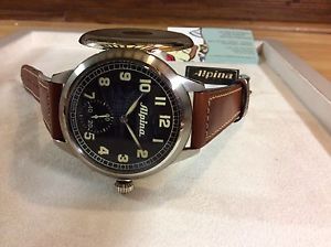 Montre Avaition Alpina Collector Série Limitée Épuisée No 257 Réplique 1938