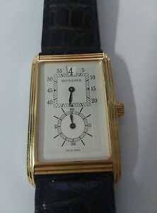 BUCHERER Archimedes Solid Gold Jumping Hour Watch