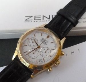 zenith El Primero yellow gold cal. 400
