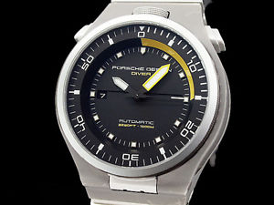 Auth PORSCHE DESIGN performance diver 6780 Titanium Auto Men's Watch(S A48176)