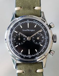 Girard Perregaux Vintage Chronograph wrist watch Excelsior Park movement MINT