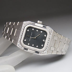 Audemars Piguet Royal Oak Damen Uhr ca. 0,76ct Diamant in 750/18K Weißgold Top!