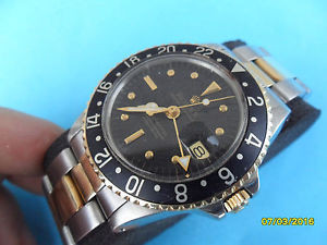 SWISS MADE ROLEX GMT REF. 1675 ACCIAIO E ORO  BELLO