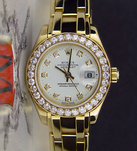 ♛ ROLEX ♛ Lady PearlMaster 80298 from MONTRE SWISS - White Diamond