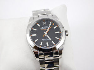 Orologio oyster perpetual milgauss 40 mm ref 116400 Rolex acciaio