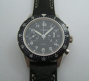 CHRONOGRAPHE LANDERON FLYBACK ACIER AUTOMATIQUE VALJOUX 7750 SWISS MADE CA