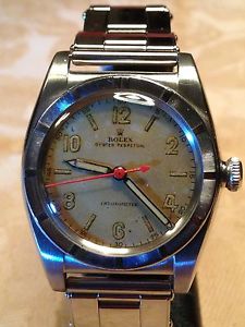 Rolex Bubbleback Bubble back - All original 1946 - Champagne amazing dial !!!
