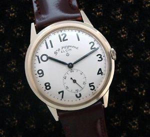 FANTASTIC Men's 1961 Elgin B.W. Raymond Railroad Watch in 14k Gold  - SERVICED!