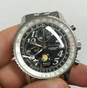 Breitling Montbrillant Eclipse NAVITIMER steel garanzia heritage full A430030