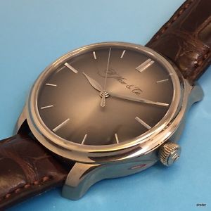 H. MOSER & CIE MONARD, 18K WHITE GOLD