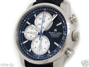 Authentic Maurice Lacroix PT6288 Pontus Chronograph Oyster Perpetual Mens Watch