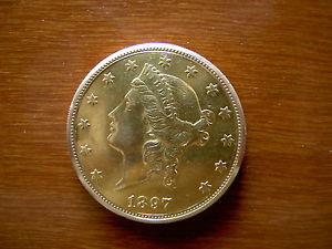 EBEL TWENTY DOLLAR GOLD COIN POCKET WATCH