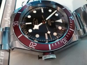 Tudor Rolex Black Bay Burdeos Diver Automatic Full Set