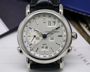 Ulysse Nardin 320-22/31 320-22 GMT Perpetual Calendar 18K White Gold 38MM