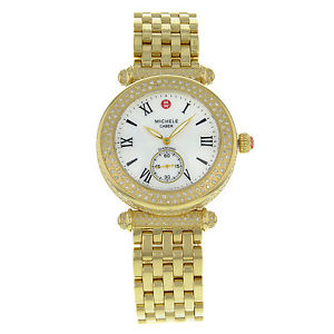 Michele Cadot MWW16A000065 Acier Inoxydable & Diamants Montre Quartz Pour Femme