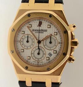 Audemars Piguet Royal Oak Chronograph Automatic 39mm 18K Rose Gold Open Papers