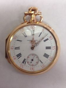 Theodor Starr 18k Pocket Watch