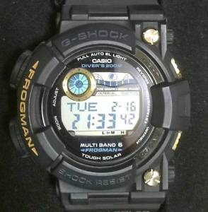 Casio G-SHOCK GWF-1000G-1JR FROGMAN yellow gold Frogman **Mint Rare From JAPAN**