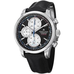 MAURICE LACROIX PONTOS RETRO HOMME 43MM CHRONOGRAPHE MONTRE PT6288-SS001-330